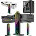 Support carte graphique verticale rgb 1