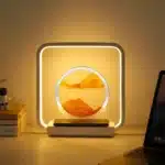 Lampe sablier zen avec station de charge 1